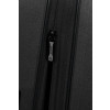 22672 8 samsonite essens zip 55 cm kufr spinner grafitova cerna graphite 55l rozsiritelny
