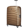 277 samsonite kufr lite shock spinner 81cm zlata piskova