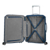 4165 4 samsonite flux spinner rozsiritelny 55cm modra