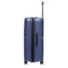 4906 4 blumoonky kufr spinner 77cm modry rozsiritelny polypropylen
