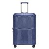 4906 2 blumoonky kufr spinner 77cm modry rozsiritelny polypropylen