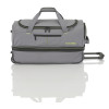 5356 10 5356 1 travelite basics wheeled duffle s grey green