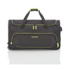 5368 2 travelite basics fresh wheeled duffle black