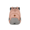 5044 1 travelite basics backpack melange rose grey