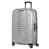 1036 samsonite skorepinovy kufr proxis l stribrna 98 l