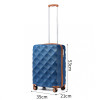 14599 6 british traveller k2395l kufr spinner 53cm modry navy polykarbonat abs