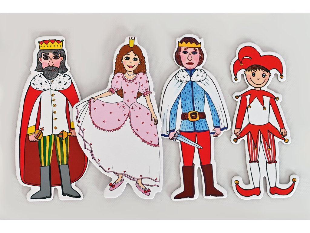 loutky princezna princ kral kasparek marionetino (2)