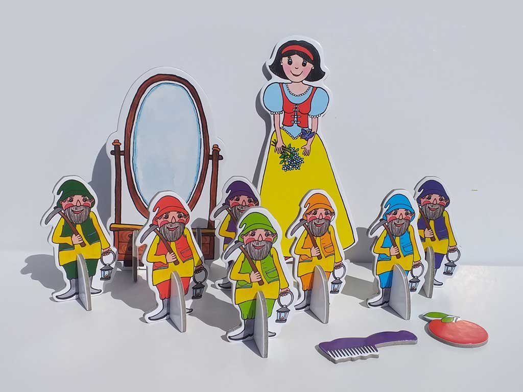 snehurka a sedm trpasliku loutky marionetino (6)