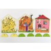 Kompletní sada Tři prasátka Loutky a kulisy (5)