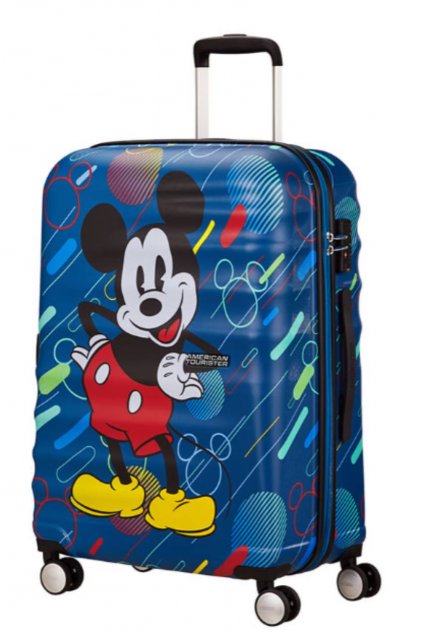 kufrland americantourister wavebreaker 67cm disney mickeyfuturepop1