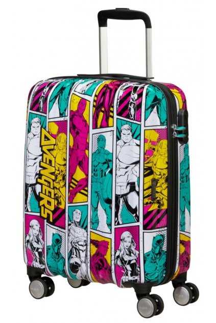 kufrland american tourister avengers pop art cabin suitcase 55cm (10)