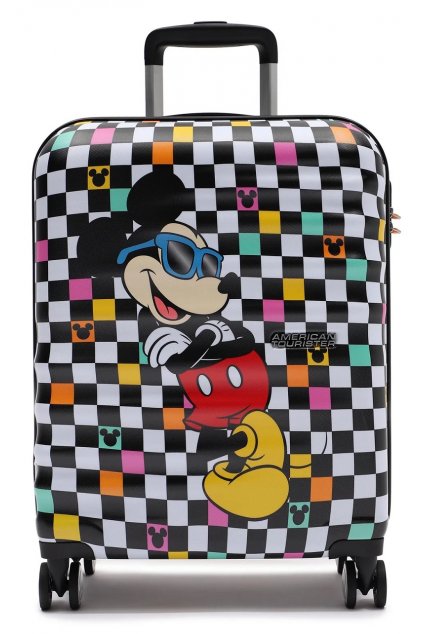 kufrland americantourister wavebreaker disney 55cm mickeycheck (9)