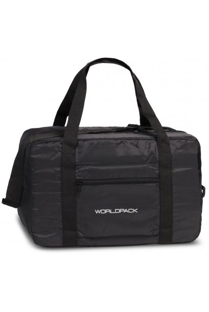 kufrland worldpack foldingtravelbag 40x25x20 black 10464 0100 (4)