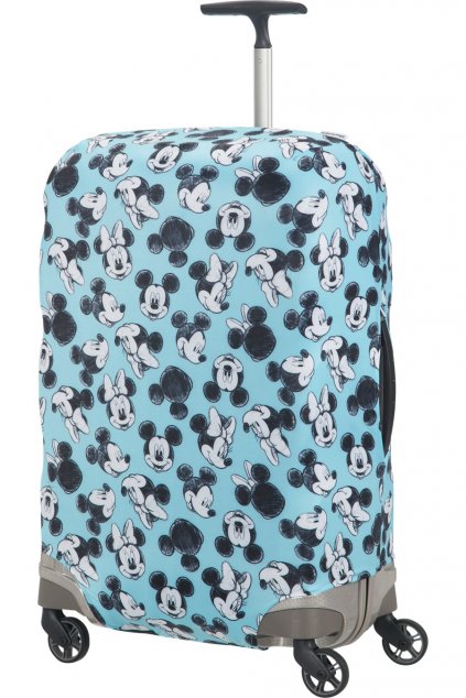 kufrland samsonite obal 69cm disney mickey minnieblue