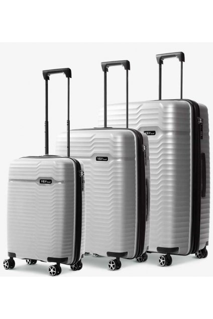 kufrland v&vtravel summerbrave silver 3 set