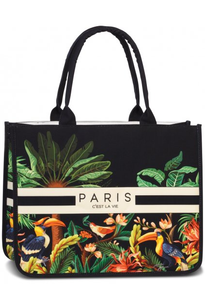 kufrland fabrizio beachbag black multicoloured 50414 0198