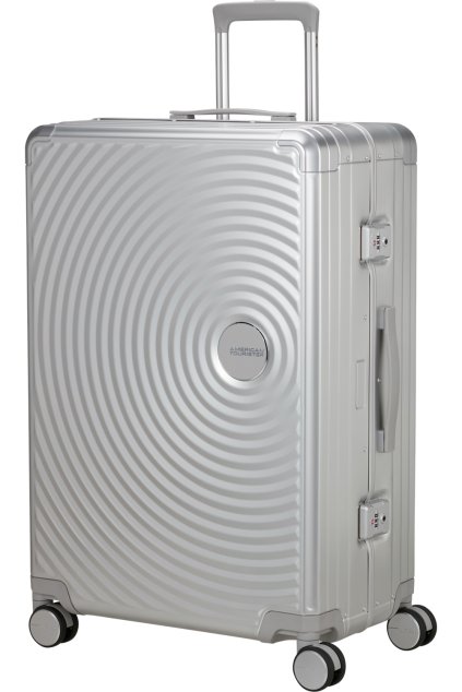 kufrland americantourister soundbox alu 77cm silver (1)