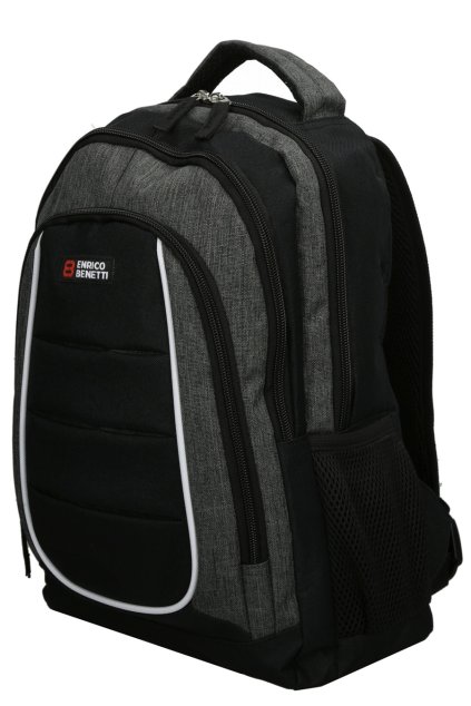 kufrlan enricobenetti campus backpack black (3)