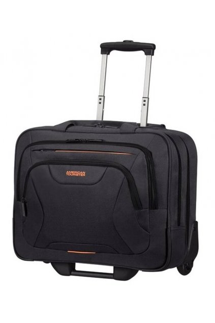 kufrland americantourister atwork rollingtote 15.6 black:orange5