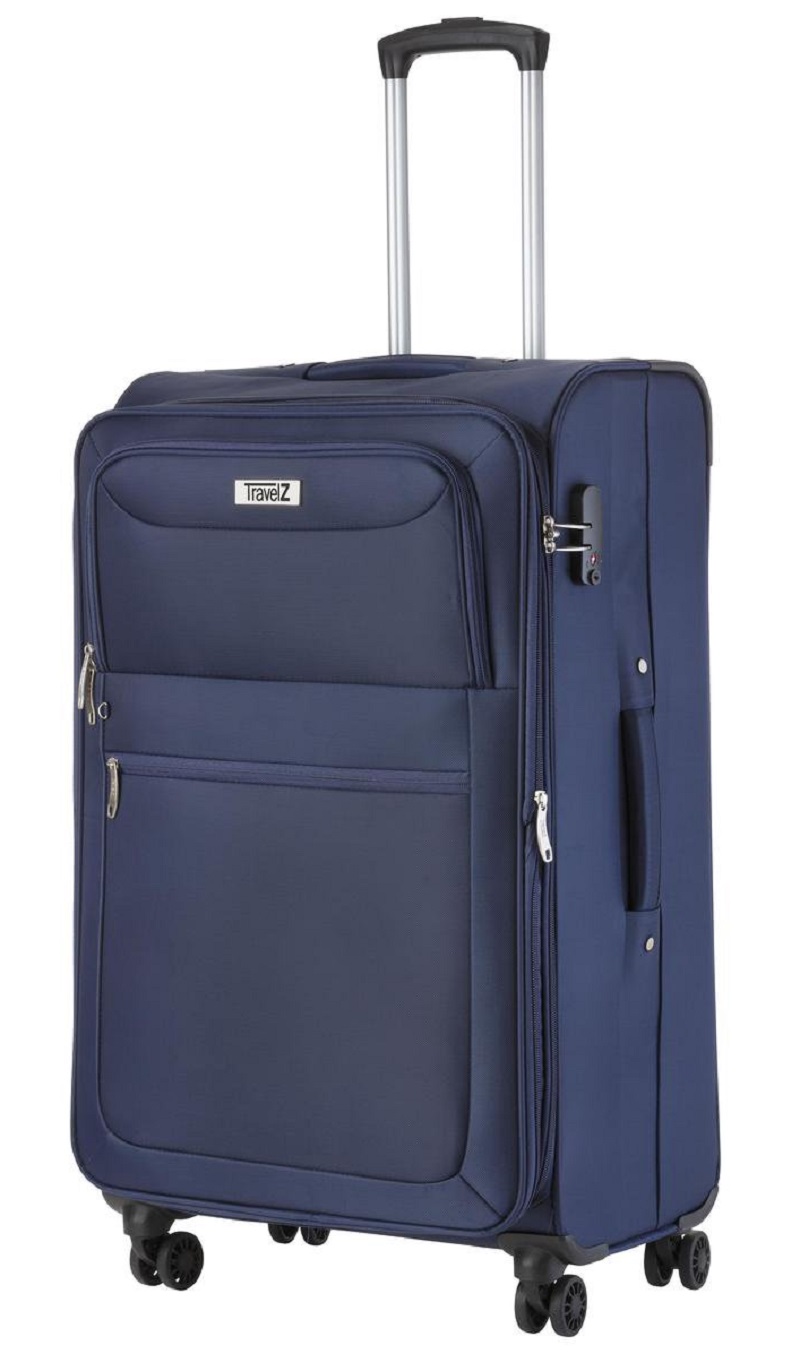 TRAVEL Z Velký kufr 77cm Softspinner Blue