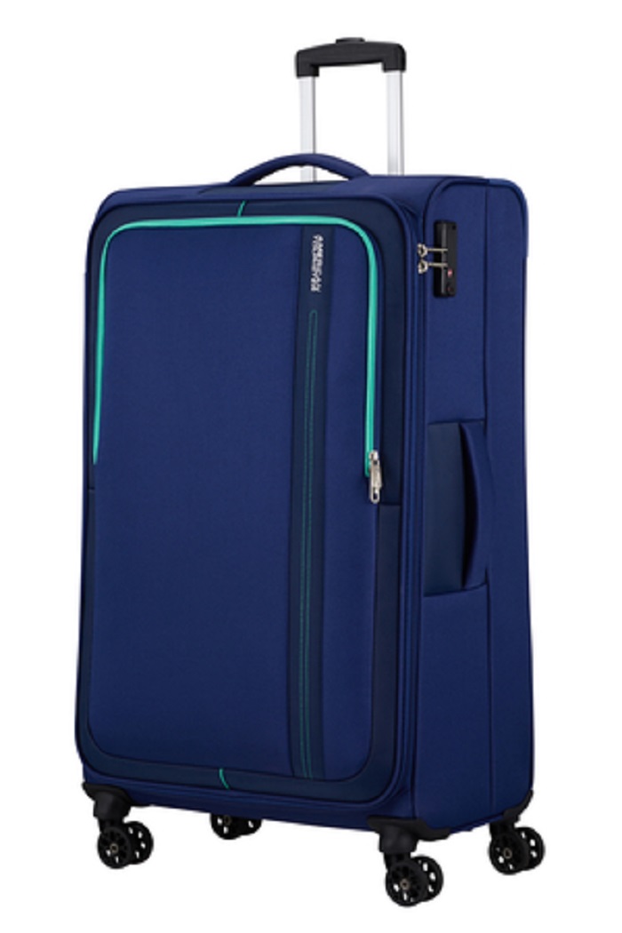 AMERICAN TOURISTER Velký kufr Sea Seeker 80cm Combat Navy