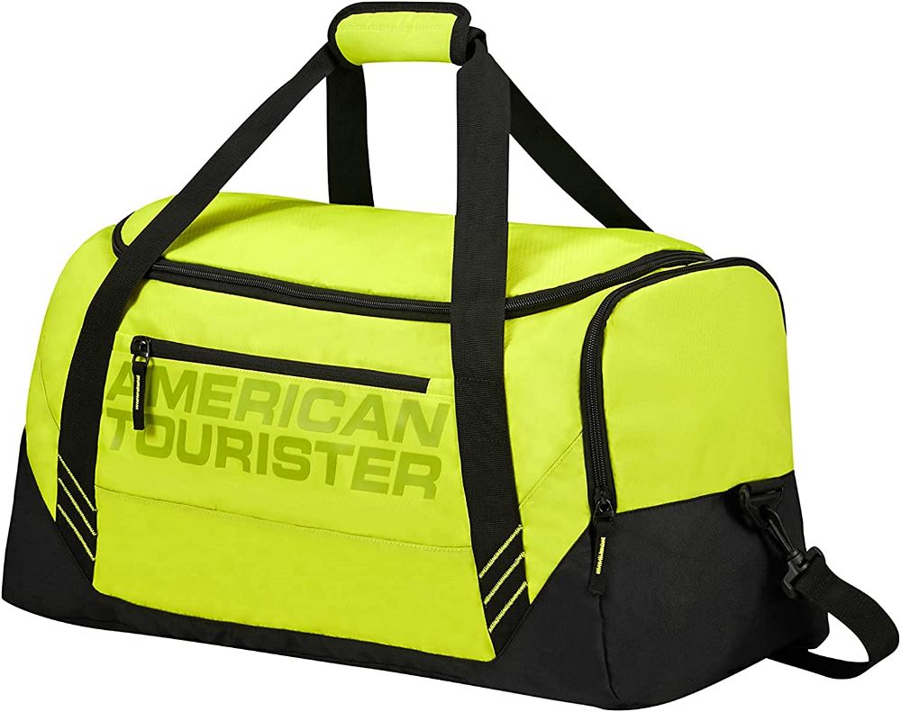 AMERICAN TOURISTER Taška Urban Groove UG23 Duffle Sport Black/Lime