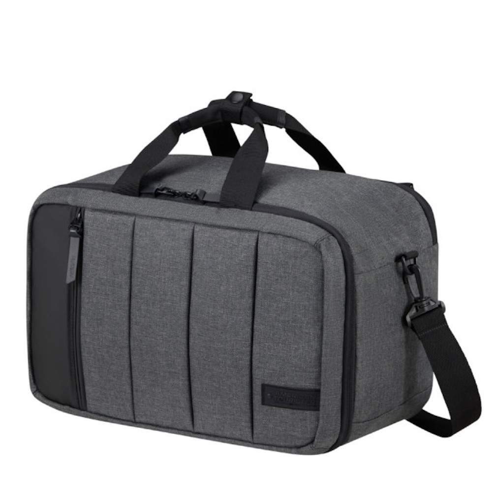 AMERICAN TOURISTER Batoh a taška v jednom Streethero 3-Way Boarding Bag Grey Melange