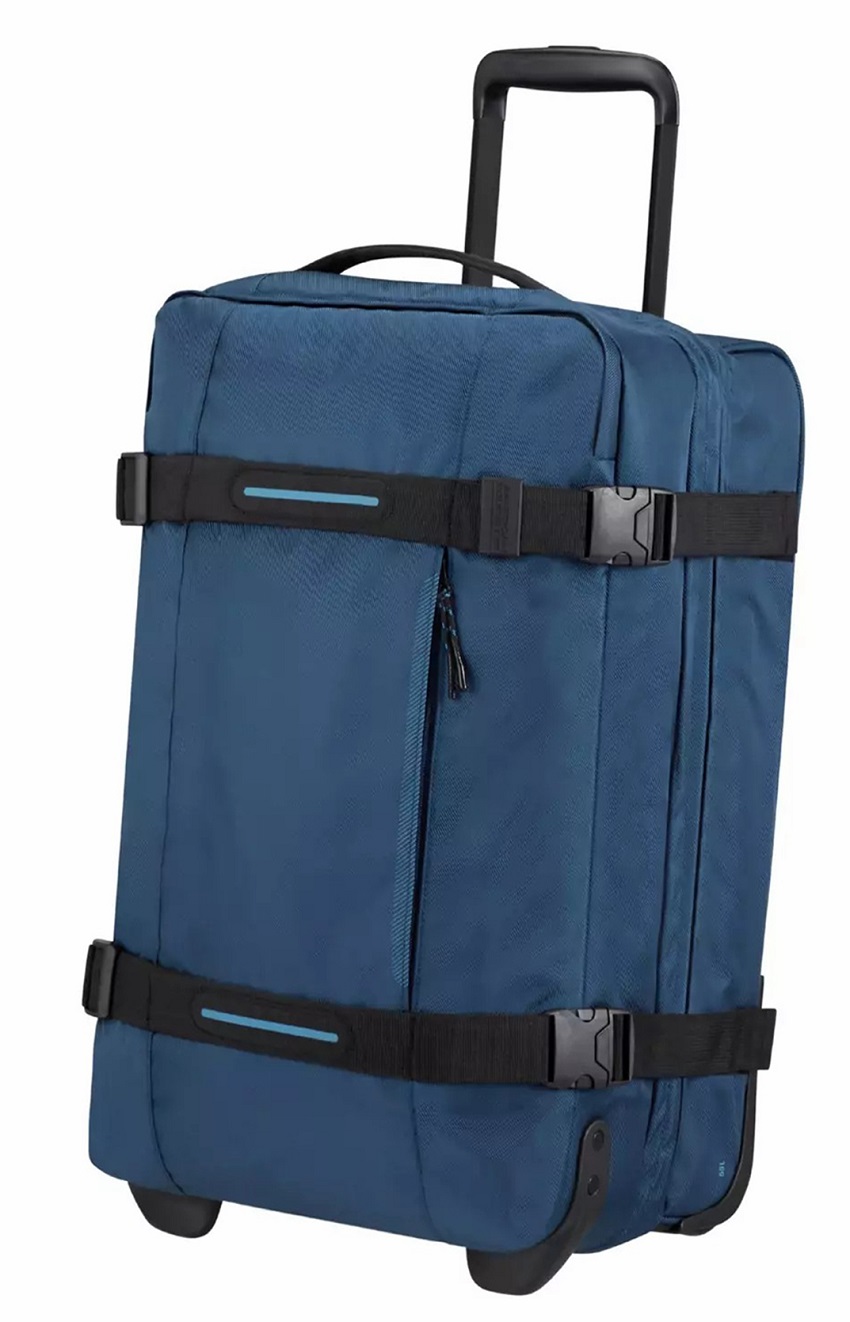 AMERICAN TOURISTER Příruční taška s kolečky Urban Track Duffle 55cm Combat Navy