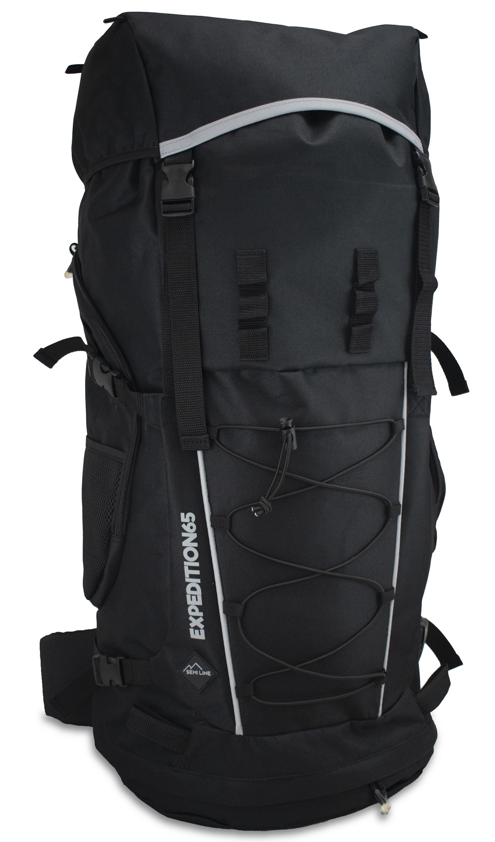 SEMI LINE Outdoorový batoh A3041 Black