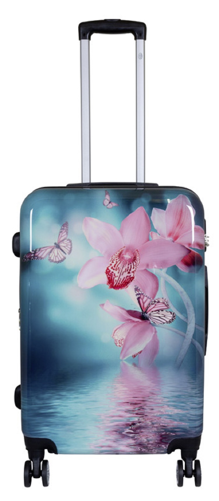 MONOPOL Střední kufr Orchidee