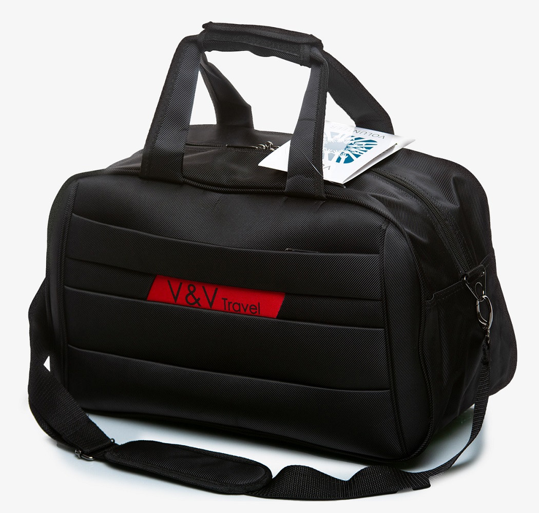 V&V TRAVEL Příruční taška Volunteer Black