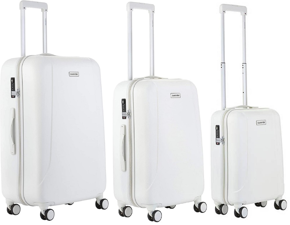 CARRY ON Sada kufrů Skyhopper Pearl White 3-set