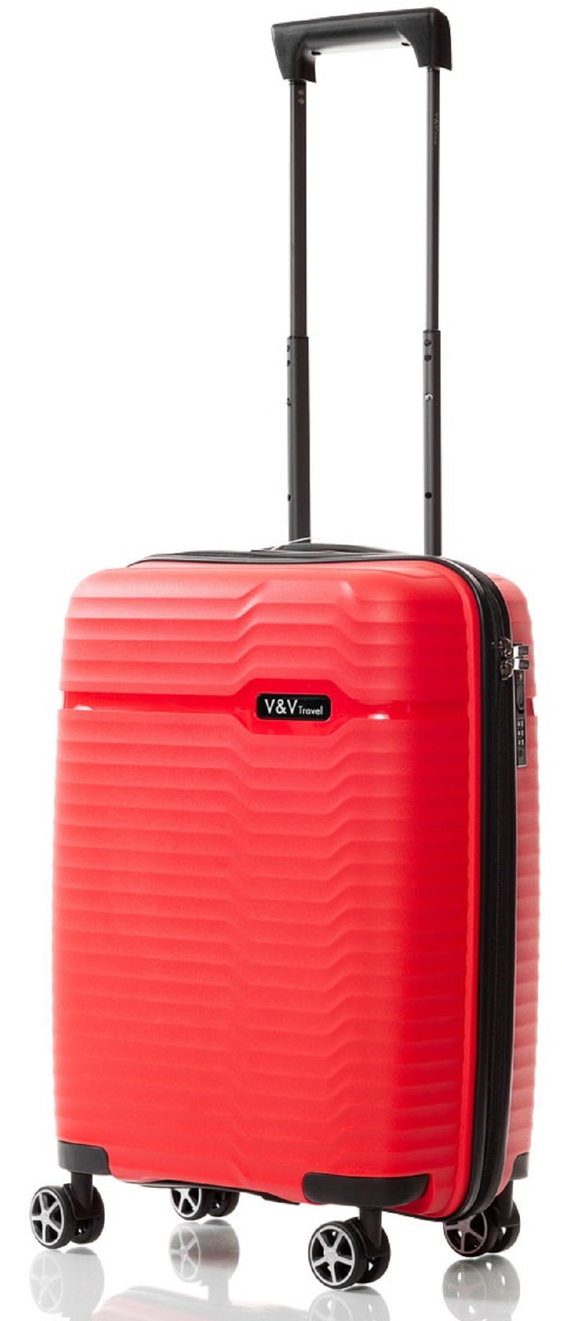 V&V TRAVEL Příruční kufr Summer Brave Red