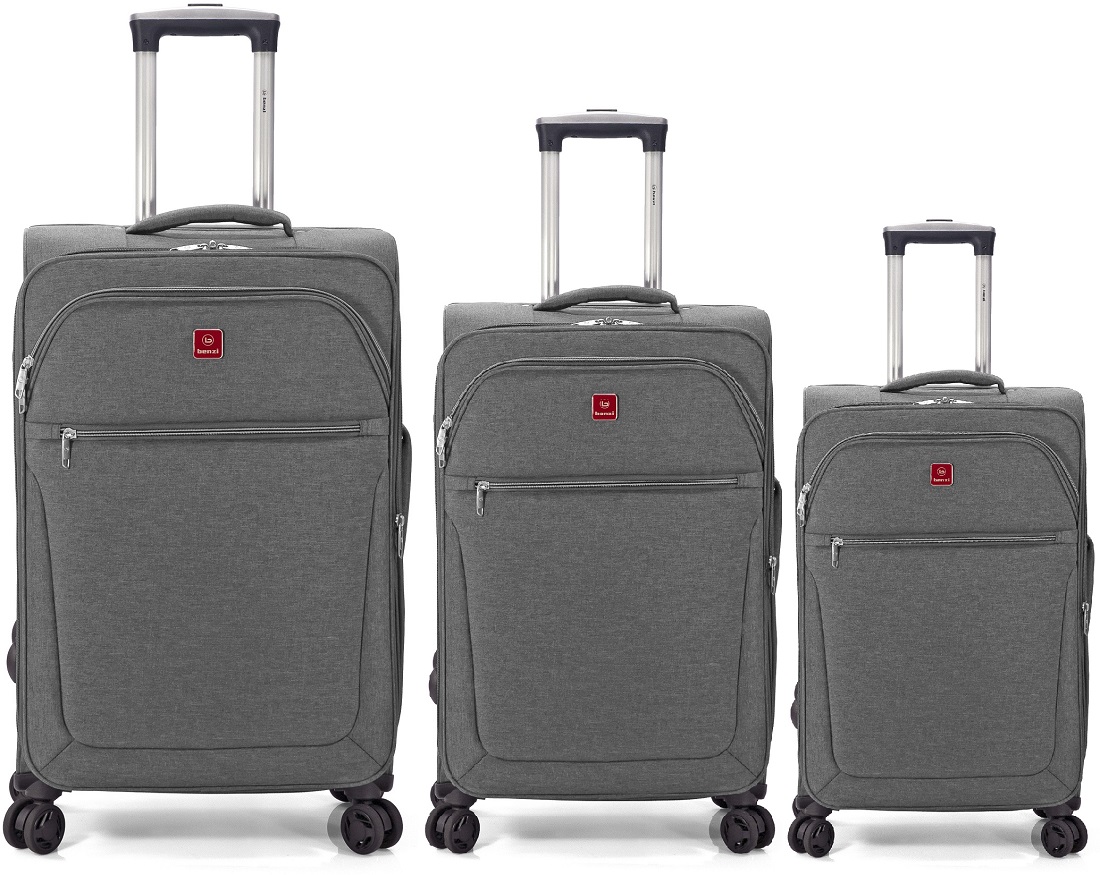 BENZI Sada kufrů BZ 5708 Grey 3-set