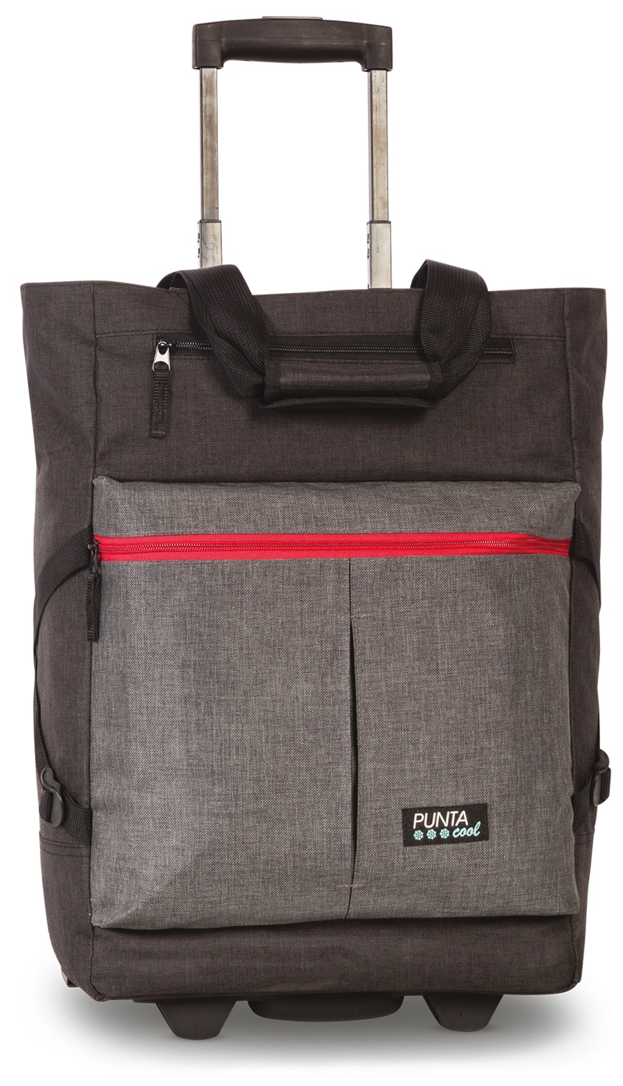 PUNTA Nákupní taška Wheel Cool Black/Dark Grey
