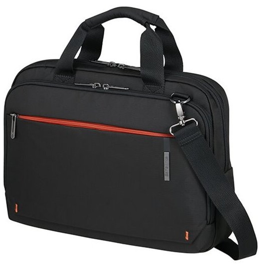 SAMSONITE Taška na notebook Network 4 Bailhandle 14,1" Charcoal Black