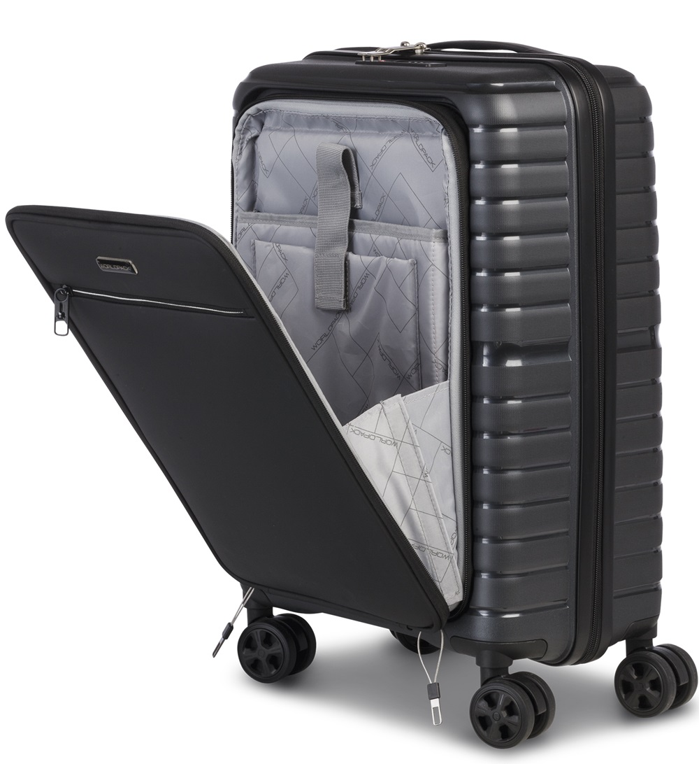 WORLDPACK Příruční kufr Dallas Hybrid Black