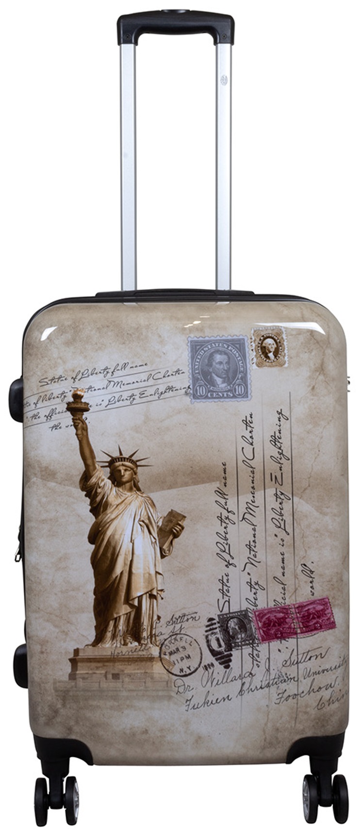 MONOPOL Střední kufr 67cm New York