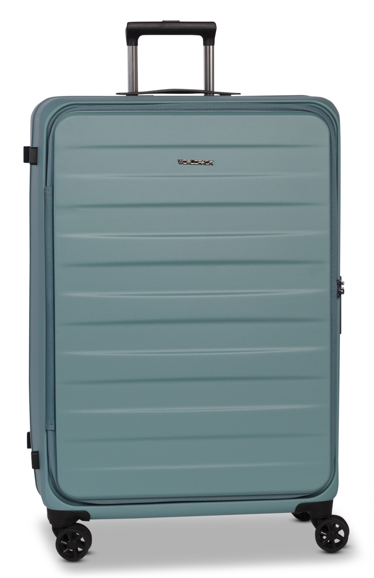 WORLDPACK Velký kufr 77cm Seattle Grey Blue