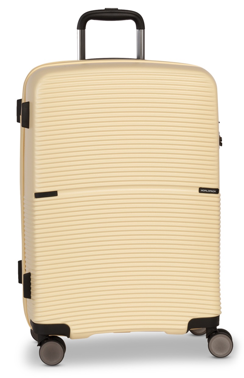 WORLDPACK Střední kufr 65cm San Francisco Light Yellow