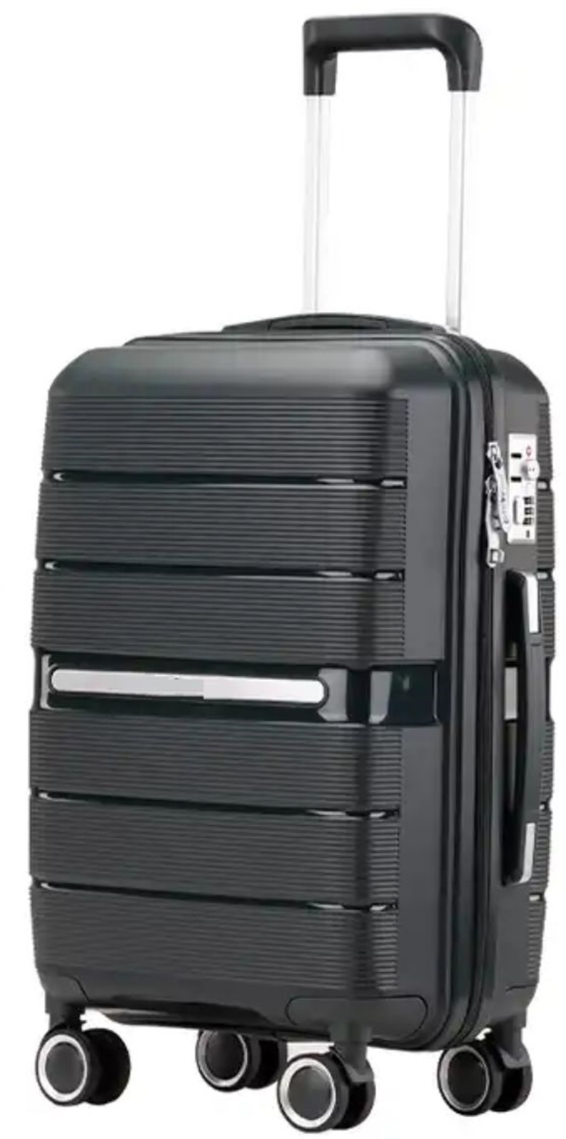 TRAVELEO Střední kufr 65cm Robust Black