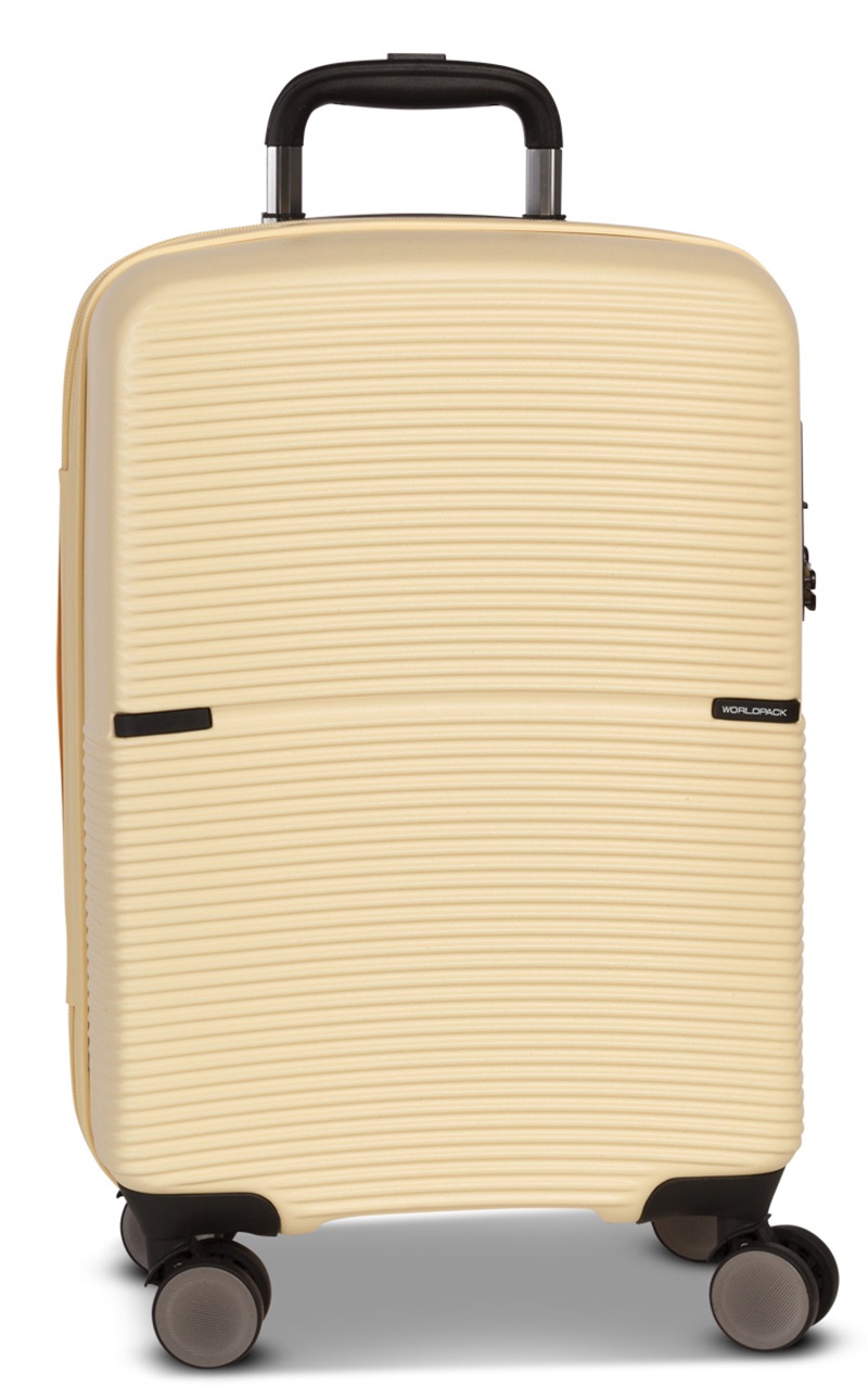 WORLDPACK Příruční kufr 54cm San Francisco Light Yellow
