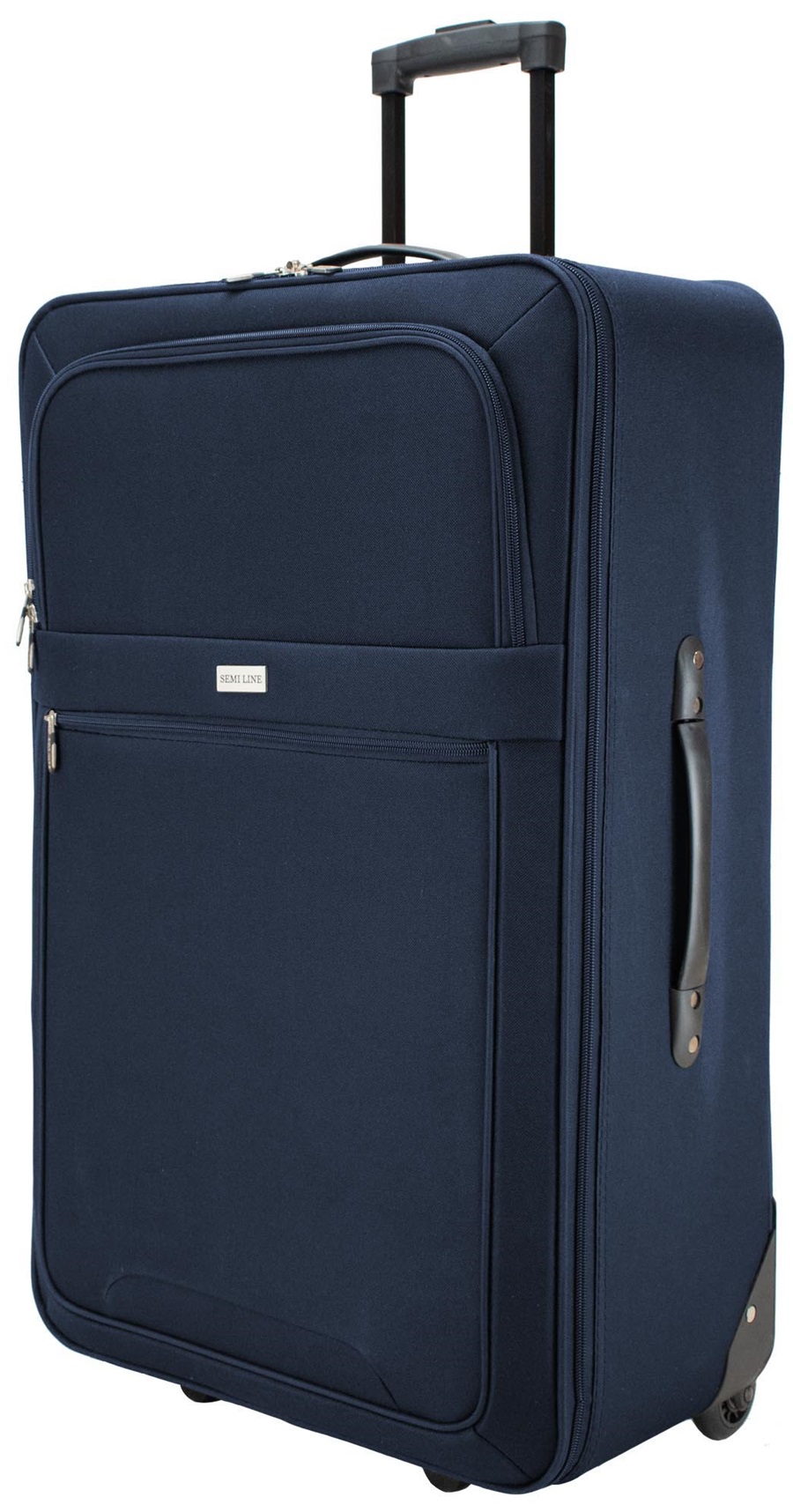 SEMI LINE Velký kufr 74cm T5660 Navy