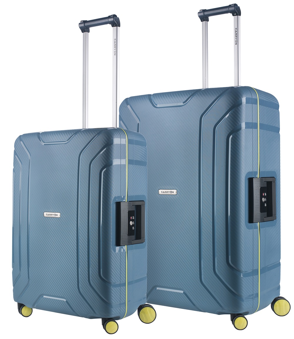 CARRY ON Sada kufrů Steward Ice Blue 2-set M+L
