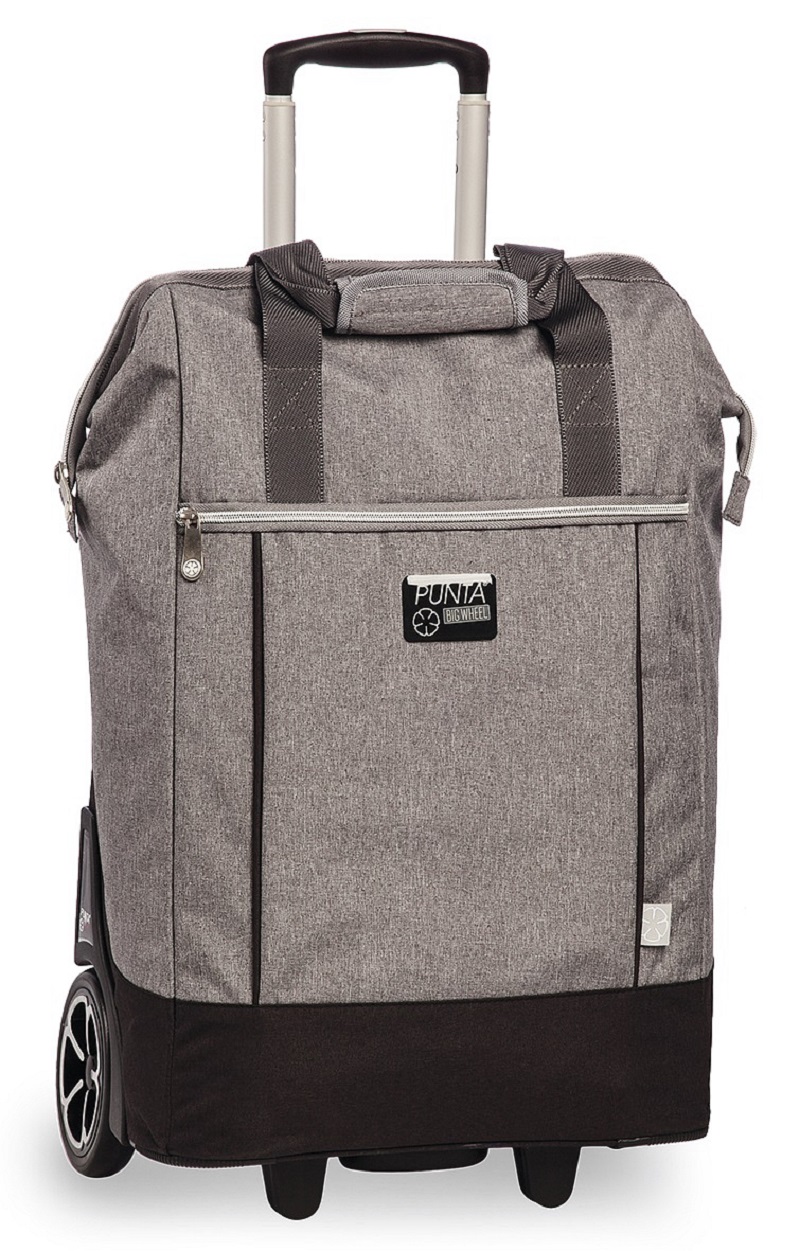 PUNTA Nákupní taška Big Wheel Titanium