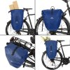 kufrland dutchmountains Taška na kolo Bicycle Bag Single Rear blue (11)
