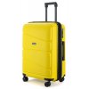 Příruční kufr 55cm Peace Yellow