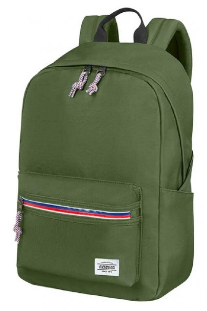 kufrland americantourister upbeat backpackzip olivegreen (1)