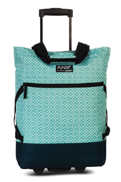 kufrland punta wheelprint pastelgreen 10008 2356