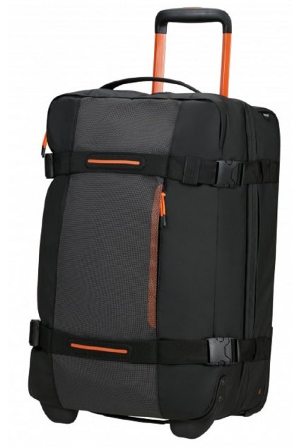 kufrland americantourister urbantrack duffle s black orange (2)